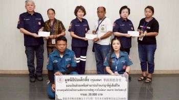 ‘มูลนิธิป่อเต็กตึ๊ง’ซับน้ำตา เยียวยาครอบครัวผู้สูญเสีย-บาดเจ็บ เหตุไฟไหม้โรงงานทิชชู