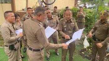 \'รอง ผบช.ภ.1\'และคณะ ตรวจประเมิน\'แฟลตตำรวจ\'พื้นที่นนทบุรี
