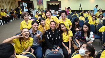\'ทราย สก๊อต\'ร่วมพูดคุยสร้างแรงบันดาลใจอนุรักษ์สิ่งแวดล้อม กับบุคลากรรพ.เจริญกรุงประชารักษ์