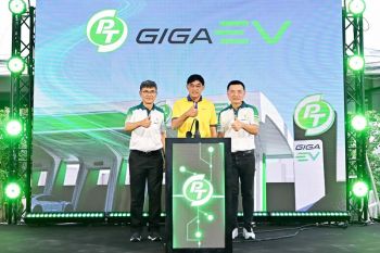 เปิดตัว \'PT GIGA EV\' สถานีชาร์จไฟฟ้าครบวงจร ลาดพร้าว–วังหิน พร้อมโปรชาร์จแค่ 1 บาท!