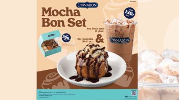 ซินนาบอน เสิร์ฟความเข้มเต็มรสชาติด้วย \'Cinnabon Mocha Bon Set\'