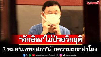 ตอกฝาโลง! ‘หมอประสิทธิ์-2 หมอแพทยสภา’เบิกความยัน‘ทักษิณ’ไม่ป่วยวิกฤติ