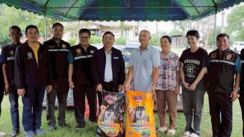 อธิบดีกรมปศุสัตว์ลงพื้นที่ให้กำลังใจ จนท.ประจำศูนย์รับรองพื้นที่สำหรับสัตว์อพยพ