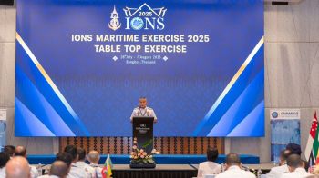 กองทัพเรือเป็นเจ้าภาพการฝึก IONS Maritime Exercise Table Top Exercise (IMEX TTX 2025)