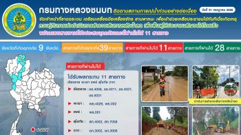ทช. ติดตามสถานการณ์น้ำท่วมอย่างต่อเนื่อง