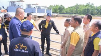 ‘ประเสริฐ’ รุดติดตามแม่น้ำยม-พร้อมสั่ง ชป.เตรียมแผนรับมือฝนระลอกใหม่
