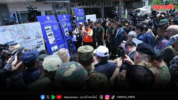 ทบ.นำคณะทูต-สื่อตปท.พิสูจน์‘เขมร’ ล็อกเป้ายิงคนไทย ซัดบิดเบือนความจริง-ใช้อาวุธเคมี