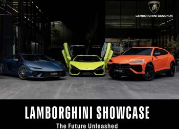 LAMBORGHINI ยกทัพไฮบริดบุกไทย ในงาน SHOWCASE 2025