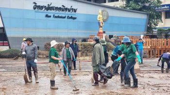 กระทรวงเกษตรฯ ระดมเจ้าหน้าที่ฟื้นฟูน่านอย่างเร่งด่วน-หลังพายุวิภาพัดถล่ม
