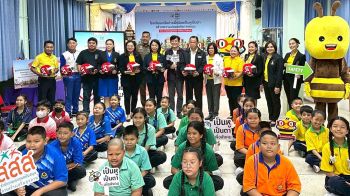 เครือข่ายเป็นหูเป็นตาเพื่อสังคม - สสส. สานพลังภาคี  จุดประกายความปลอดภัยทางถนน เริ่มจากหน้าโรงเรียน