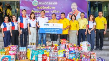 SPRC ร่วมปันน้ำใจช่วยเหลือผู้ประสบภัยชายแดนไทย-กัมพูชา