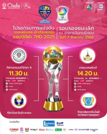 ยามาฮ่า ฟาซซิโอ้ สนับสนุนวอลเลย์บอลนักเรียนหญิง