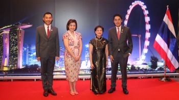 \'รวิศ สอดส่อง\' ผู้แทน รมว.ยุติธรรม ร่วมงานวันชาติสิงคโปร์ ฉลอง 60 ปีความสัมพันธ์
