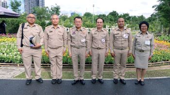 กรมพัฒนาที่ดิน ร่วมเฝ้าฯ รับเสด็จ กรมสมเด็จพระเทพรัตนราชสุดาฯ ทรงเปิดงานสีสรรพรรณไม้ เทิดไท้บรมราชินีนาถ ปี 2568