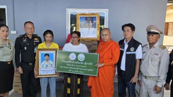 \'เจ้าคุณน้อย\' มอบเงินสงเคราะห์ทหารผ่านศึก  \'กว่า 2.8 แสนบาท\' ถวายเป็นพระราชกุศล \'พระพันปีหลวง\'
