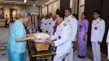 ‘กรมสมเด็จพระเทพฯ‘ พระราชทานพระราชวโรกาสให้ ประธานสภาเกษตรกร จ.ฉะเชิงเทรา นำสมาชิกสภาเกษตรกรเฝ้าฯ