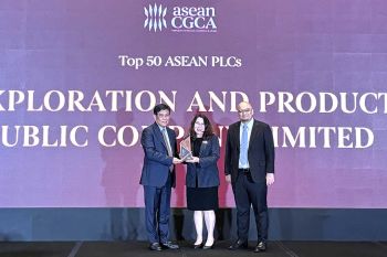 ปตท.สผ. คว้า 2 รางวัลการกำกับดูแลกิจการที่ดีระดับอาเซียนจาก ASEAN CG Scorecard 2567