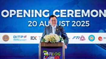 เปิดฉาก งาน\'ไทล็อก – โลจิสติกซ์ 2025\'  พ.ณิชย์หนุนโลจิสติกซ์ไทย แข่งขันตลาดโลก คาดทำเงินสะพัดร่วม 600 ล้าน