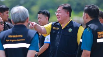 กรมชลประทานเกาะติดโครงการบริหารจัดการน้ำภาคอีสาน