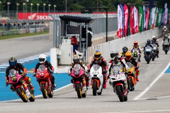 มอเตอร์สปอร์ตเดือด! NEXZTER BRIC Superbike คัมแบ็กสุดมันส์   ‘อภิวัฒน์-นทีธาร’ ขึ้นนำวันแรก