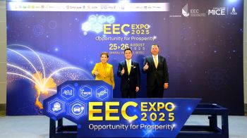 ทีเส็บ จับมือ สกพอ. ภาครัฐ เอกชนกว่า 100 หน่วยงาน เปิดงาน EEC EXPO 2025