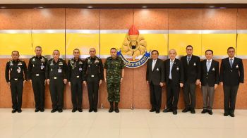 สมาคมวิทยาลัยการทหารเดอะซิทาเดล เยือนกรมยุทธศึกษาทหารบก