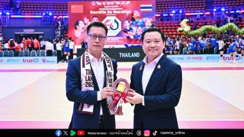 ไทยเบฟฉลอง 50 ปีความสัมพันธ์ทางการทูตไทย – จีน  สนับสนุนการแข่งขันวอลเลย์บอลหญิงคู่พิเศษ