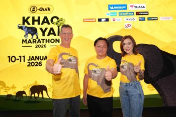 ‘B-Quik Khao Yai Marathon 2026’ วิ่งมาราธอนบนผืนป่ามรดกโลก