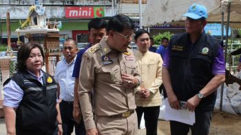 กรมชลฯ ติดตามสถานการณ์น้ำแม่น้ำน่าน ในเขตเทศบาลนครพิษณุโลก
