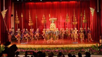 มูลนิธิส่งเสริมศิลปาชีพฯ แถลงเปิดตัว การแสดงโขนเรื่องรามเกียรติ์ ตอน \'สัตยาพาลี\'