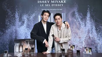 2 หนุ่มฮอต\'ต่อ ธนภพ-เจเจ กฤษณภูมิ\'ร่วมถ่ายทอดกลิ่นหอมใหม่ LE SEL D\'ISSEY EAU DE PARFUM