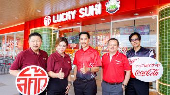 ‘ไทยน้ำทิพย์ โคคา-โคล่า’ ผนึก ‘ลัคกี้ สุกี้’ เสิร์ฟเครื่องดื่มรีฟิลทุกสาขา