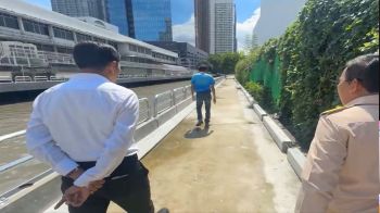 ปรับปรุงทางเท้าควบทางจักรยานริมคลองแสนแสบตลอดแนว