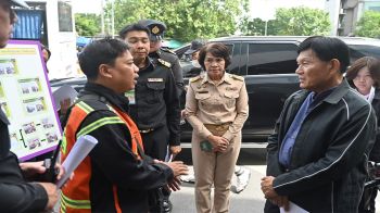 ‘รองจักกพันธุ์’ นำทีมติดตามงานเขตบางกอกน้อยดูปัญหาพร้อมเร่งแก้ไข
