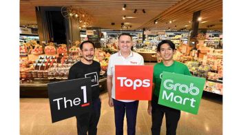 ท็อปส์ ผนึก The 1 - GrabMart ร่วมรุกตลาดดิจิทัลควิกคอมเมิร์ซ ​