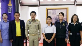 นครนายกติดตามผล ‘นักเรียนทุนฯ ม.ท.ศ.’ เน้นย้ำความประพฤติ-วางแผนศึกษาต่อ