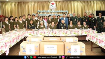 มสคท. มอบเครื่องอุปโภค-บริโภคและเงินปลอบขวัญ แก่ทหารที่เสียชีวิตปฎิบัติหน้าที่ตามแนวชายแดนไทย-กัมพูชา