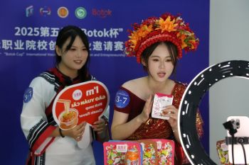 ​ทีมนศ.อาชีวะคว้า  8 รางวัล การประกวดนวัตกรรมและการทำสื่อออนไลน์สู่ตลาดจีน