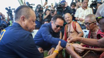 ‘เนวิน’อวยพร‘อนุทิน’ชนะเลือกตั้ง เป็นนายกฯอีก4ปี ร่วมช่วยสร้างชาติมีสันติสุข