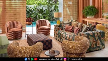 ‘วิชดา สีตกะลิน’ พา ‘จิม ทอมป์สัน’ หวนคืนกลับสู่ธรรมชาติ ผ่านคอลเลกชันผ้าตกแต่งบ้านฤดูใบไม้ร่วง 2025