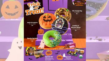 อร่อยจริง ไม่มีหลอกรับสีสันวันฮาโลวีนไปกับ Krispy Kreme Trick or Treat!