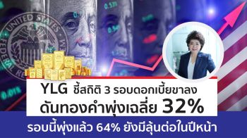 ดอกบี้ยขาลงดันราคาทองพุ่ง YLG ลุ้นปีนี้ทะลุ 75,700บาท