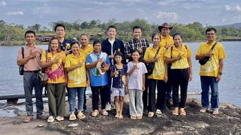 พรรคไทยก้าวใหม่ชื่นชม \'ผาชันโมเดล\' หมู่บ้านต้นแบบจัดการน้ำโดยชุมชน