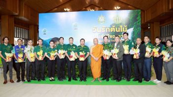 กรมป่าไม้เชิญชวนประชาชนร่วมกิจกรรม บำรุง ดูแลต้นไม้ ‘สืบต่อธรรมคืนลมหายใจให้ธรรมชาติ’  เนื่องในวันรักต้นไม้ประจำปีของชาติ พ.ศ. 2568