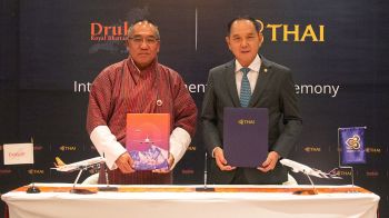 การบินไทย ลงนาม Interline กับ Drukair เสริมศักยภาพเครือข่ายการบินสู่กว่า 70 ปลายทางทั่วโลก