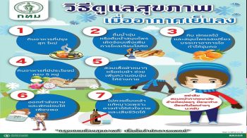 กทม.เตือนระวัง ‘โรคหน้าหนาว-ไข้หวัดใหญ่’ แนะหมั่นดูแลสุขภาพ