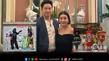 น่ารักทั้งบ้าน! ดร.เบน เทรนด์สุด พาครอบครัวแต่งฮาโลวีน