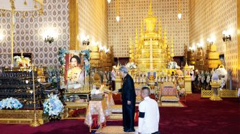 กรมสมเด็จพระเทพฯเสด็จ บำเพ็ญพระราชกุศล ถวายสมเด็จพระพันปีหลวง