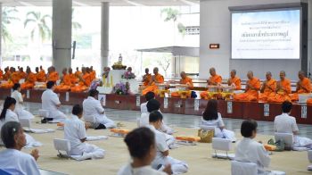 ‘อ.คลองหลวง-อบต.คลองสาม-วัดพระธรรมกาย’รวมใจพสกนิกรบำเพ็ญกุศลปัณรสมวาร