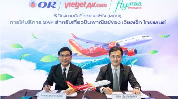 เวียตเจ็ทผนึก OR ขยาย 2 เส้นทาง Green Route ไตรมาส1ปี 69